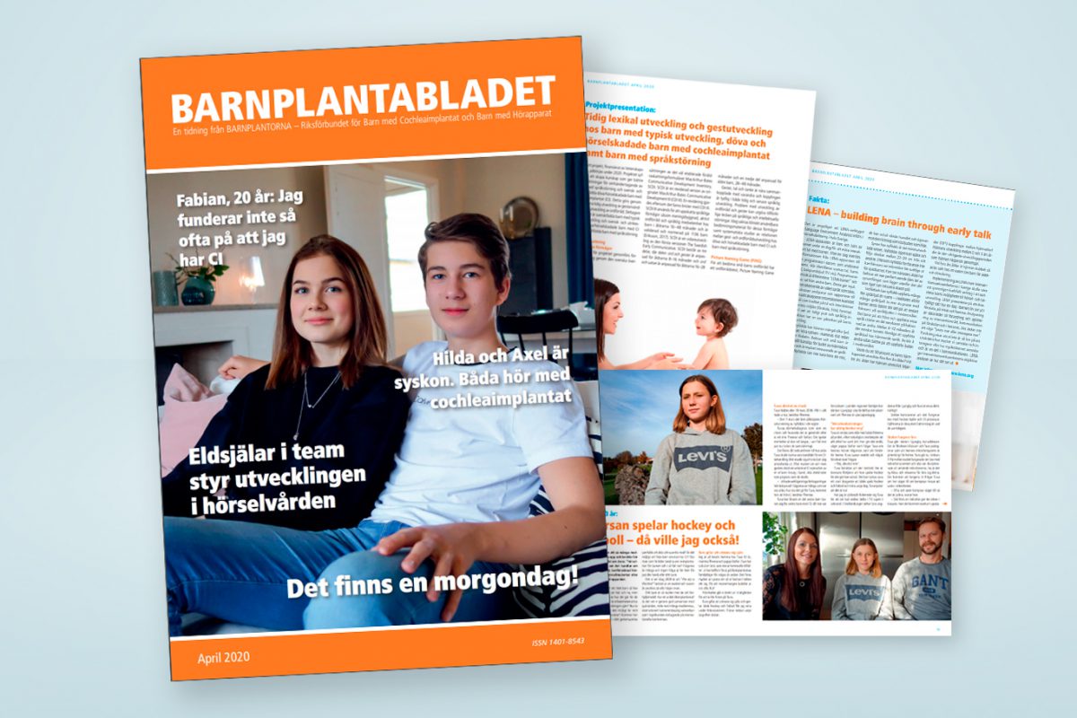 Barnplantabladet, april 2020. Grafisk produktion: Xtrovert Media, reklambyrå i Göteborg.