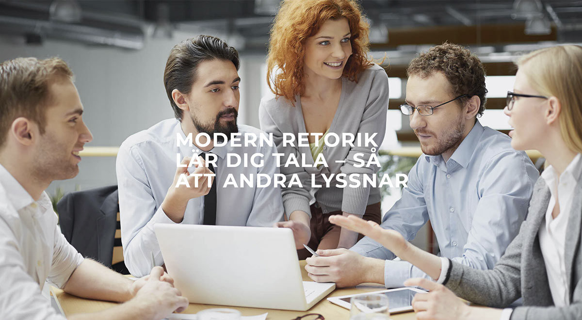 Webbproduktion av Xtrovert Media Reklambyrå. Ny webbsida till Modern Retorik (Kronkvist Kommunikation AB).