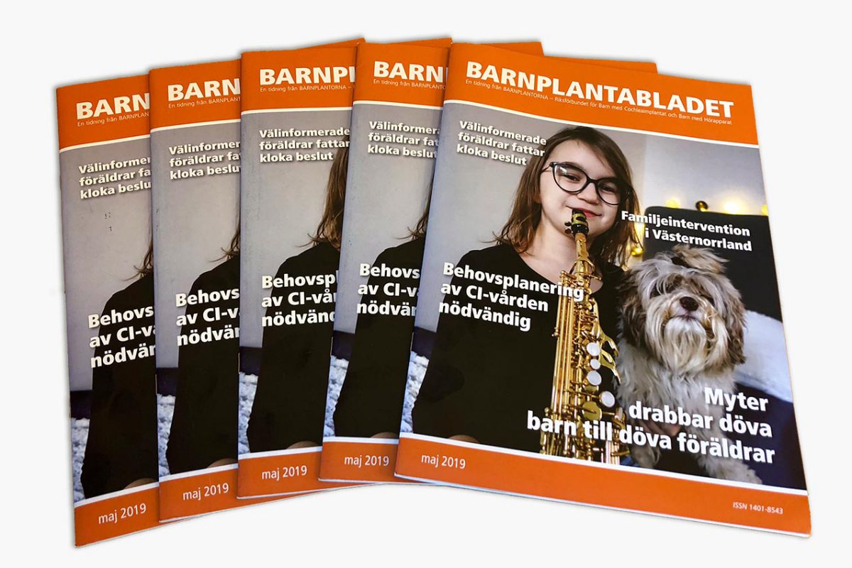 Tidningsproduktion för Barnplantorna av Xtrovert Media, reklambyrå i Göteborg.