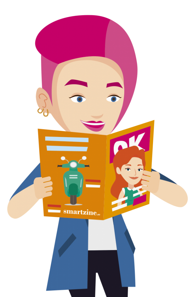 Magasin, tidningar och tidsskrifter.